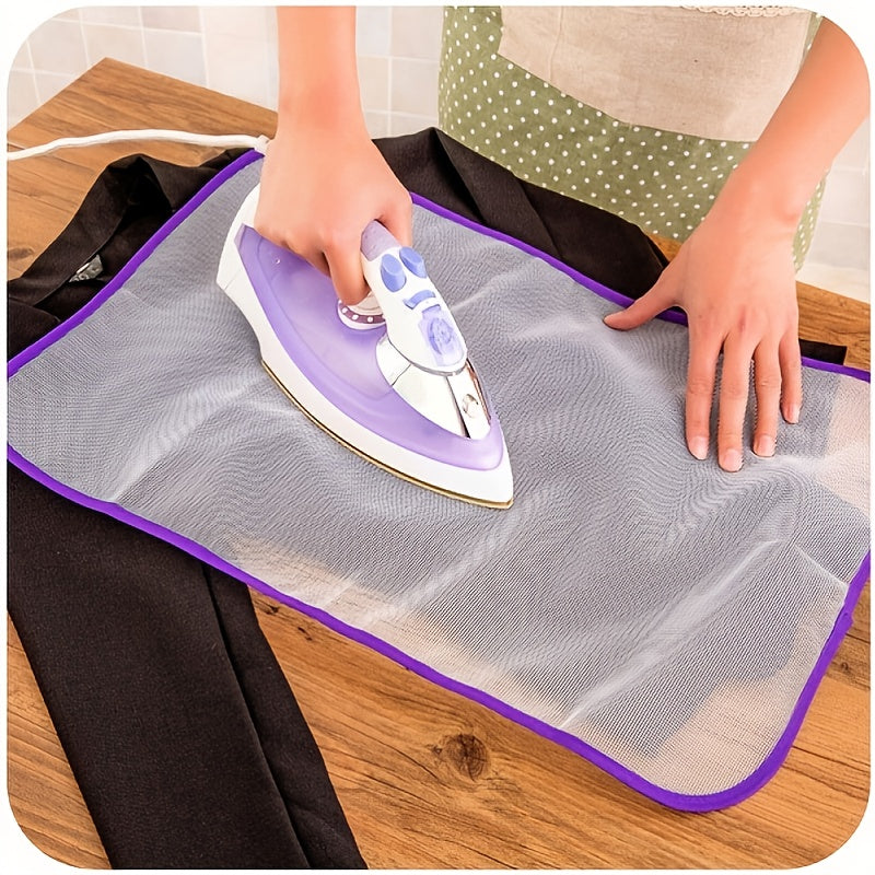Protective Ironing Cloth High Temperature Board Press Mesh Insulation Pad Guard Protection Clothing Home Accessories Color Random