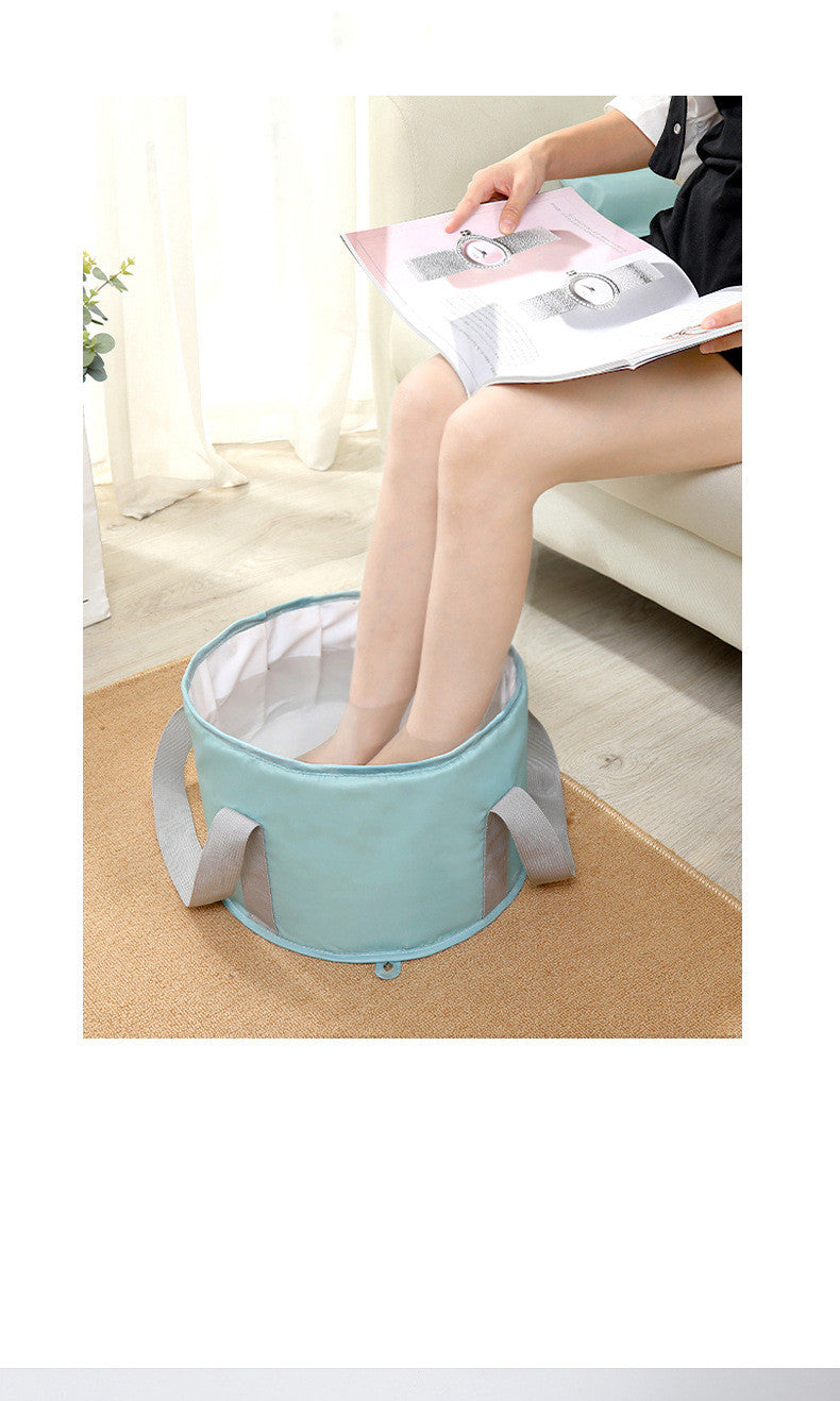 Portable Foldable Foot Soak Bath Tubs with Handles - Insulated, 5-Layer Design for Travel, Fishing, Camping & Home Spa - Unscented, No Power Needed, Travel Foot Spa|Foldable Foot Tubs|Insulated Foot Tubs