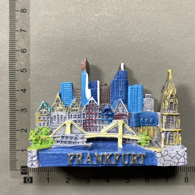 Germany Munchen 3D Fridge Magnets Tourism Souvenir Refrigerator Magnetic Sticker Collection Handicraft Gift