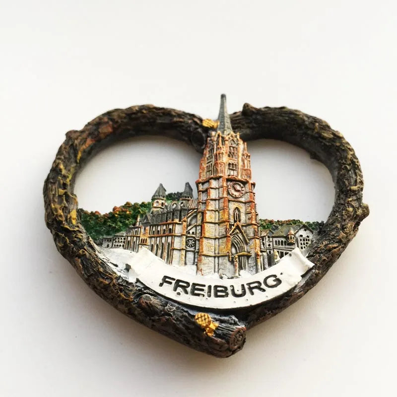 Germany Munchen 3D Fridge Magnets Tourism Souvenir Refrigerator Magnetic Sticker Collection Handicraft Gift