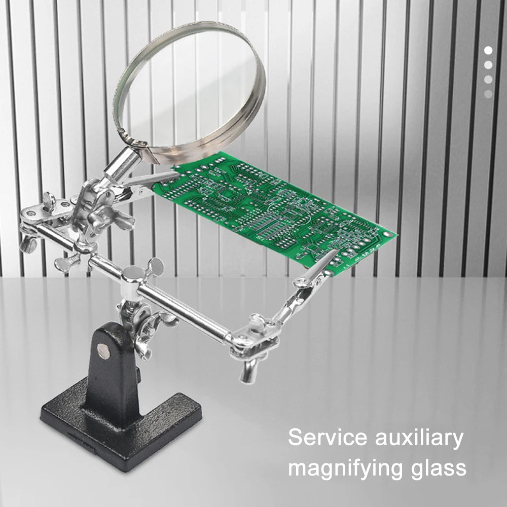 Soldering Iron Stand Portable Holder Soldering Tin Stand with Welding Cleaning Sponge Electric Soldering Iron Accessories
