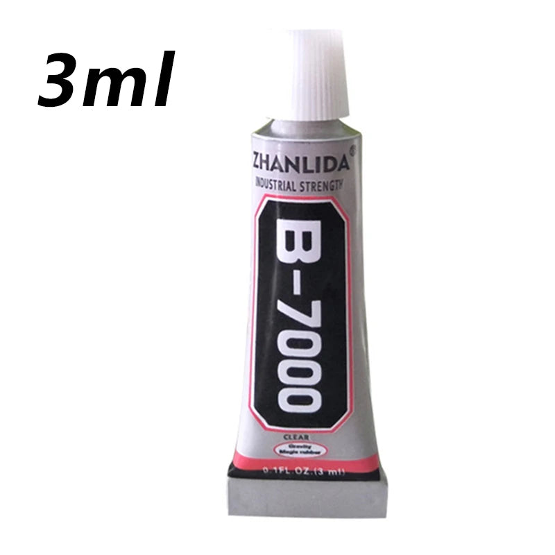 1/3Pcs B7000 Strength Glue Multipurpose Industrial Adhesive For Jewellery Crafts Crystal Display Jewelry Rhinestone Super Glue