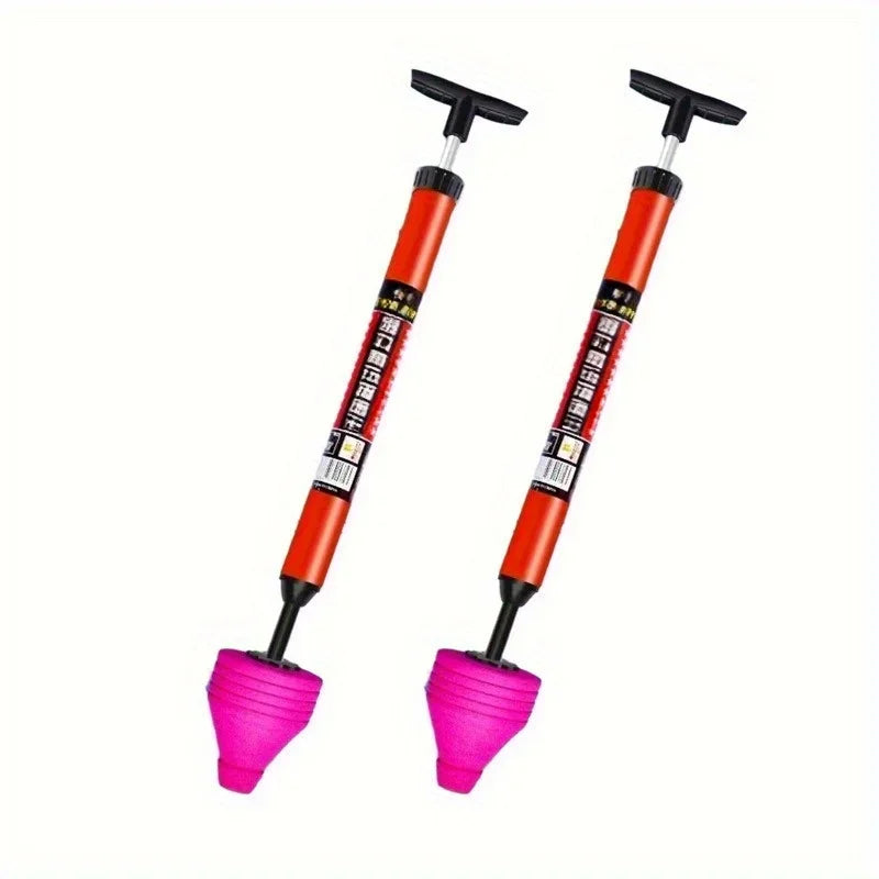 Unblock Toilet High Pressure One Shot Toilet Pipe Plunger Cleaner Silicone Quickly Home Toilet Sewer Dredging Plunger Wc pump