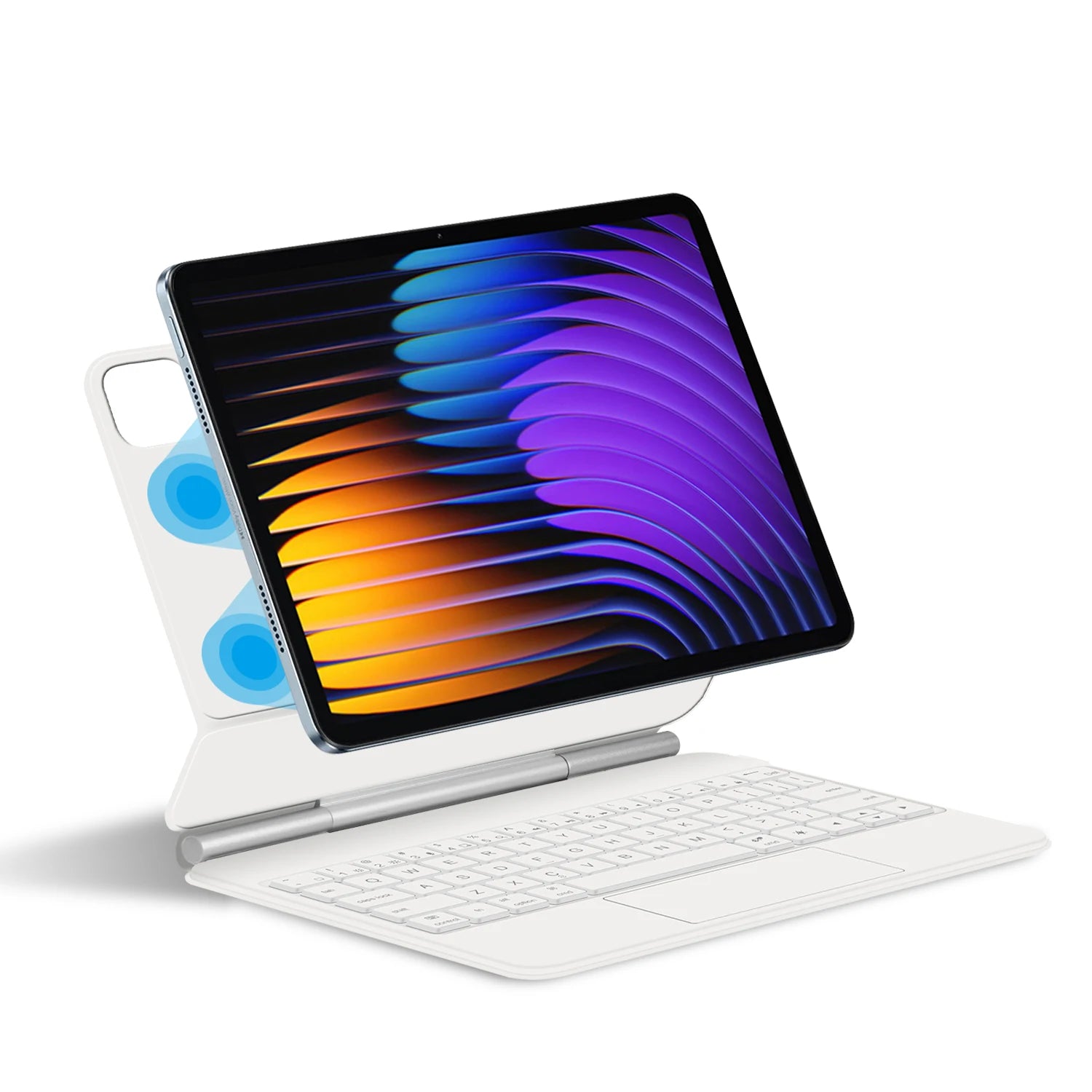 Magic Keyboard Folio For Xiaomi Pad 7 2024 Mi Pad 7 Pro 11.2" Tablet Smart Case Portuguese Spanish Korean French keyboard cover