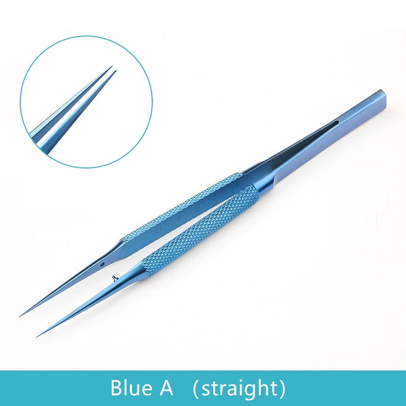 Precision Titanium Alloy Tweezers Professional Repair Fingerprint Fly Line Phone Motherboard Antimagnetic Electronics Forceps