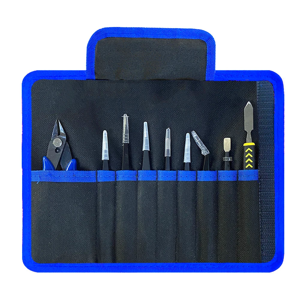 Soldering Iron Stand Portable Holder Soldering Tin Stand with Welding Cleaning Sponge Electric Soldering Iron Accessories