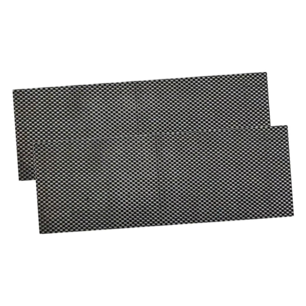 2 Pieces Pilates Nonslip Mat 25cmx60cm Multifunctional Gripper Mat Anti Skid for