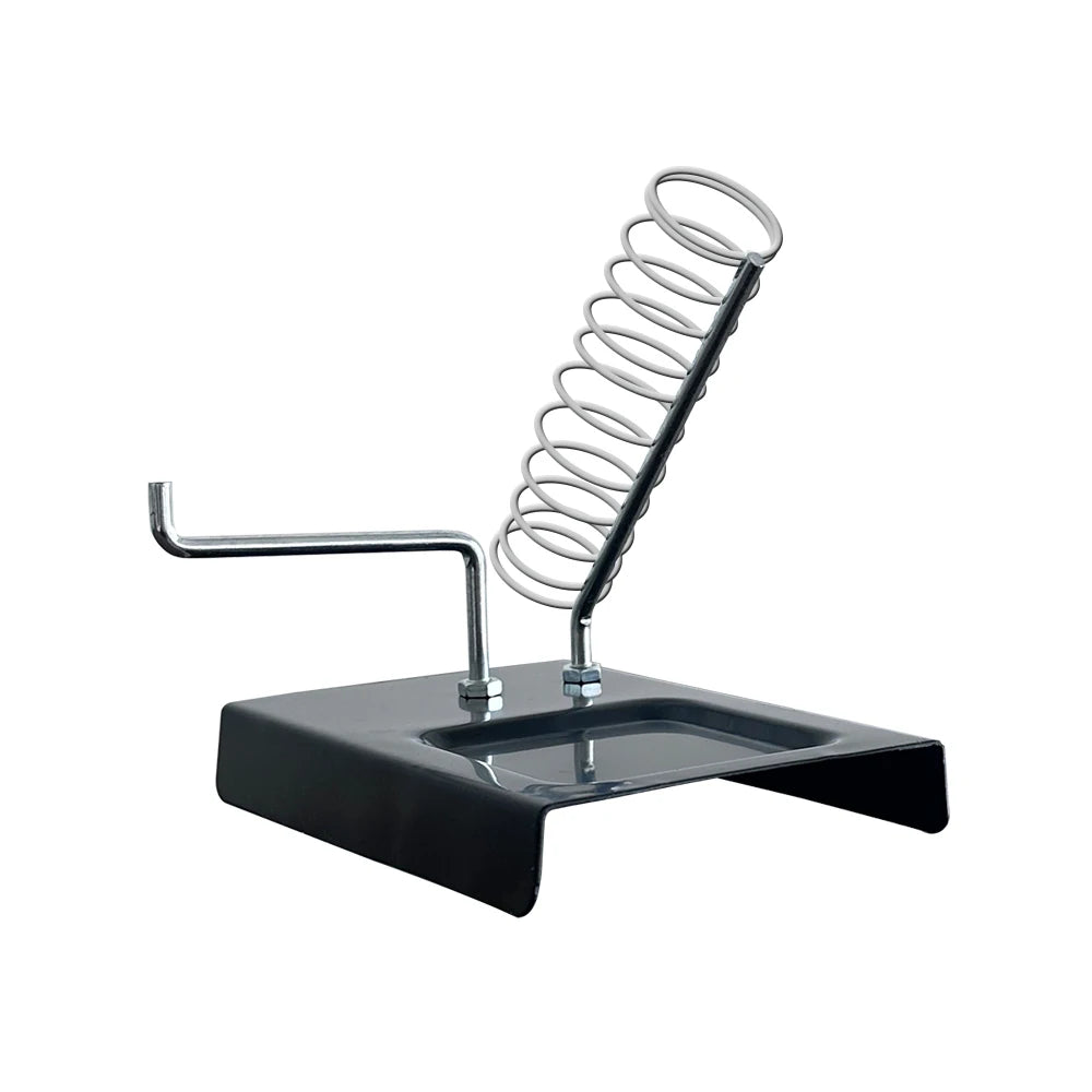 Soldering Iron Stand Portable Holder Soldering Tin Stand with Welding Cleaning Sponge Electric Soldering Iron Accessories
