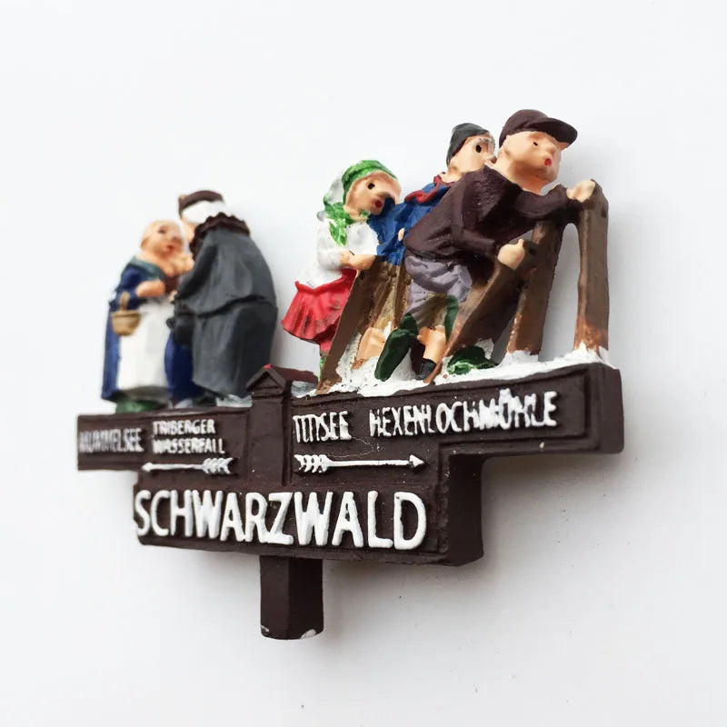 Germany Munchen 3D Fridge Magnets Tourism Souvenir Refrigerator Magnetic Sticker Collection Handicraft Gift