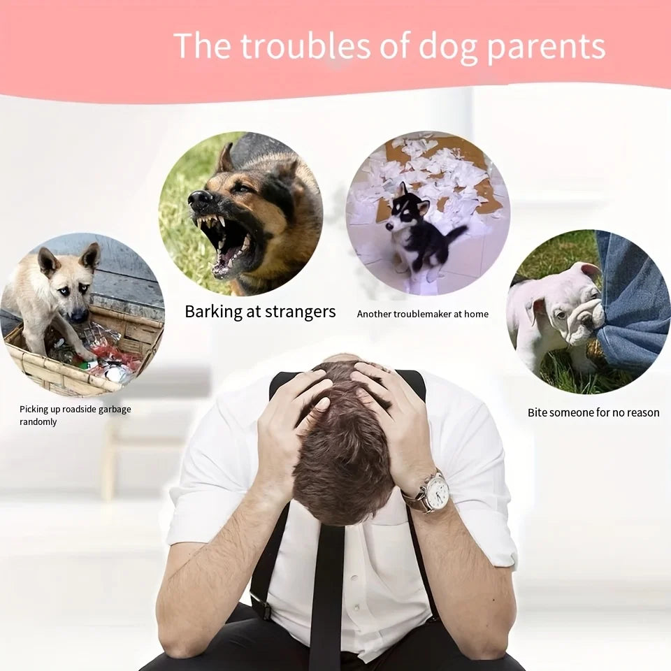 Dog muzzle for preventing biting, chewing indiscriminately, and barking, suitable for dogs weighing 2.5 kilograms or less.