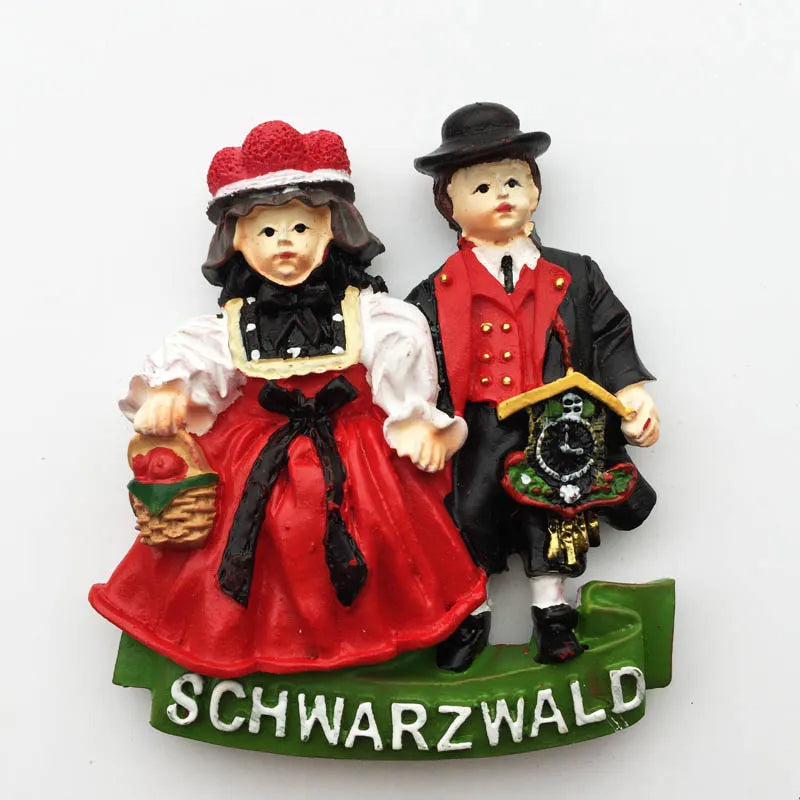 Germany Munchen 3D Fridge Magnets Tourism Souvenir Refrigerator Magnetic Sticker Collection Handicraft Gift