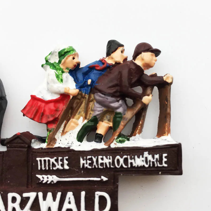Germany Munchen 3D Fridge Magnets Tourism Souvenir Refrigerator Magnetic Sticker Collection Handicraft Gift