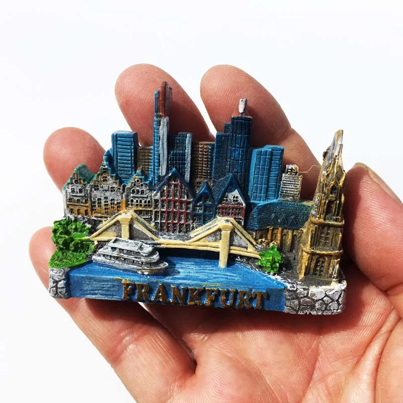 Germany Munchen 3D Fridge Magnets Tourism Souvenir Refrigerator Magnetic Sticker Collection Handicraft Gift