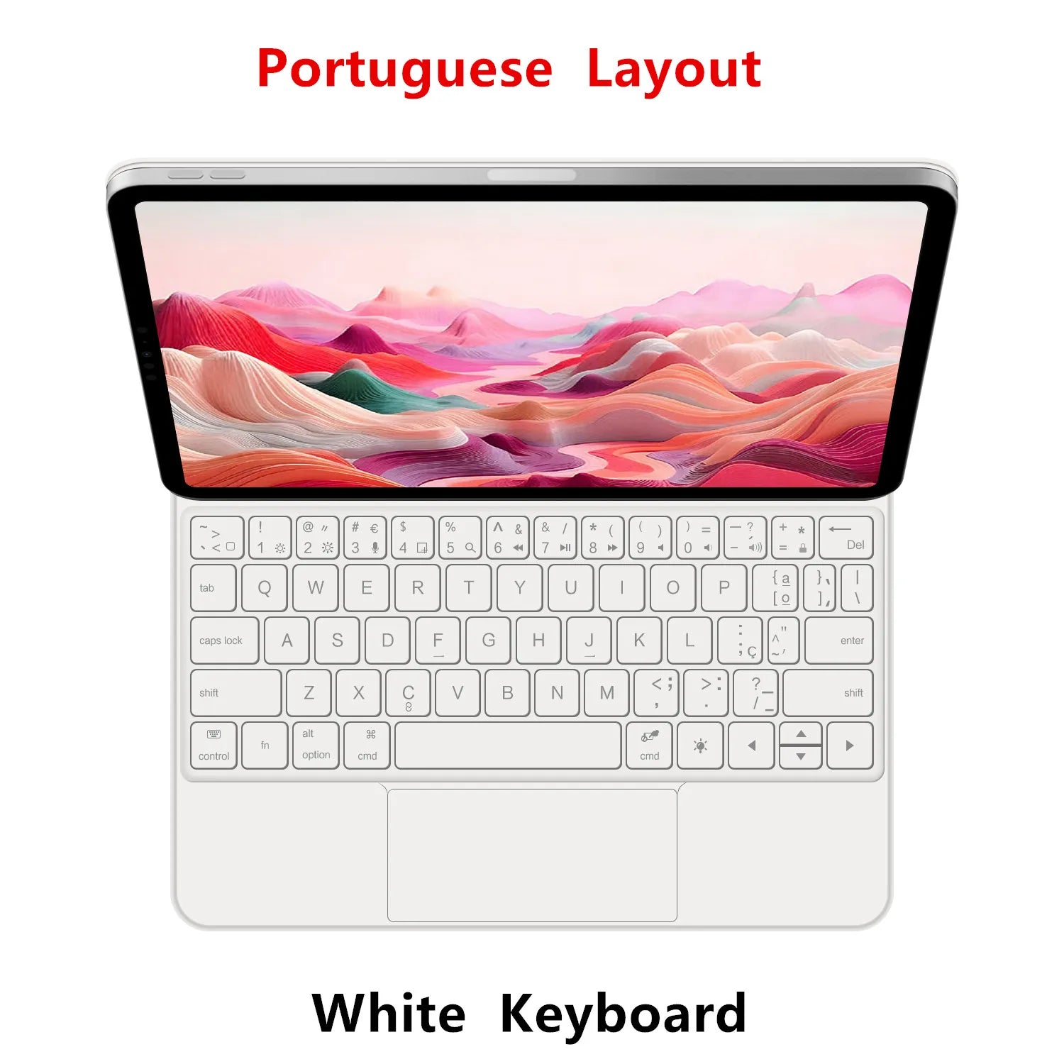 Magic Keyboard Folio For Xiaomi Pad 7 2024 Mi Pad 7 Pro 11.2" Tablet Smart Case Portuguese Spanish Korean French keyboard cover