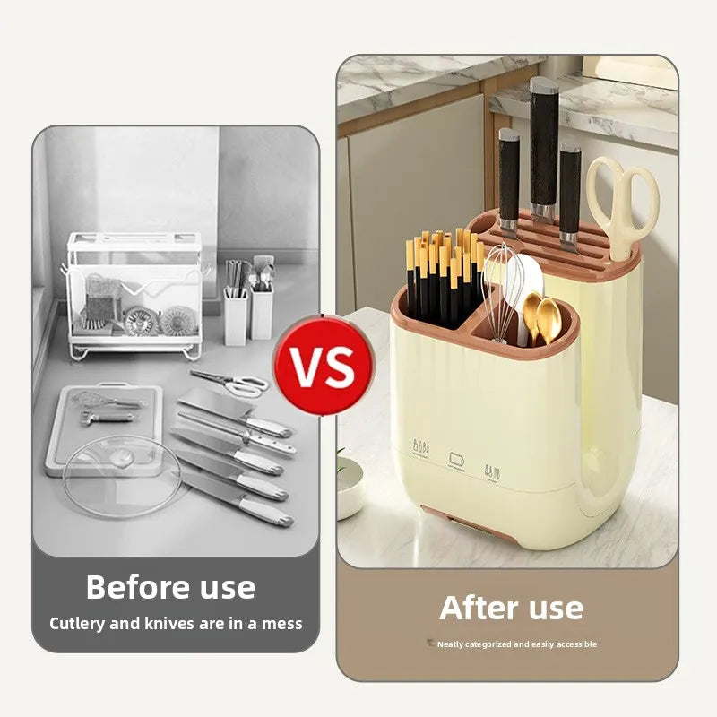 Kitchen Knife Holder, Storage Rack, Household Vegetable Board Storage Rack, Countertop Drain, Chopstick Holder, Cutting Board