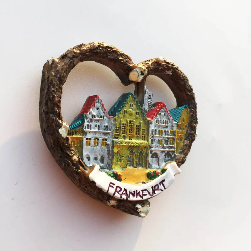 Germany Munchen 3D Fridge Magnets Tourism Souvenir Refrigerator Magnetic Sticker Collection Handicraft Gift