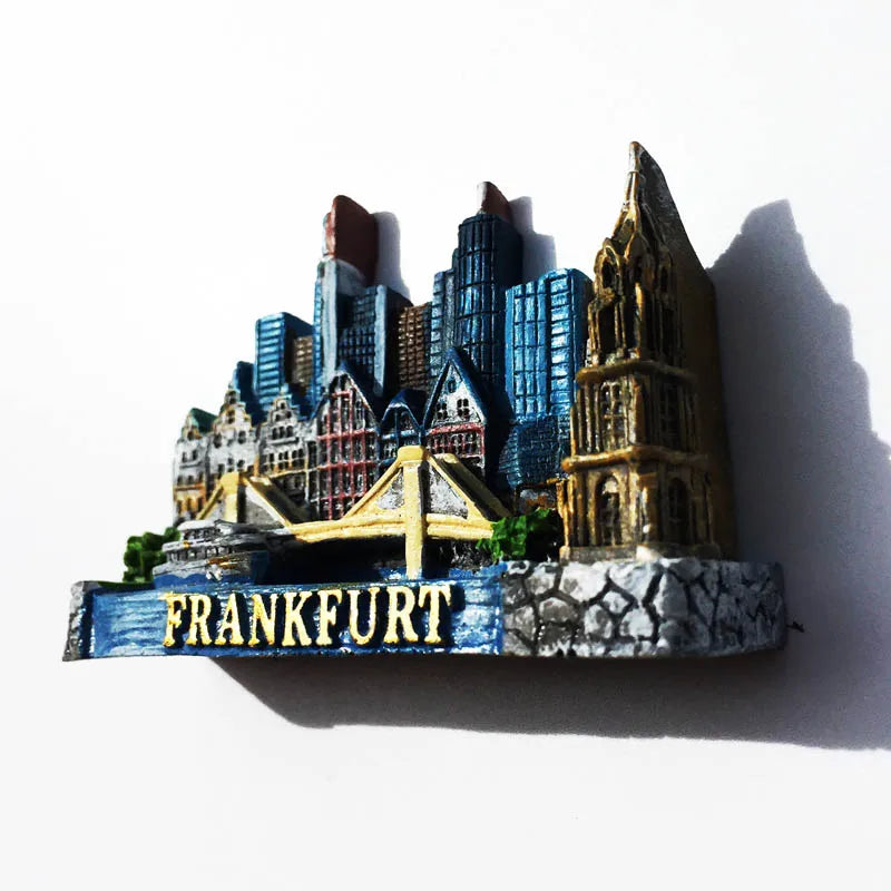 Germany Munchen 3D Fridge Magnets Tourism Souvenir Refrigerator Magnetic Sticker Collection Handicraft Gift