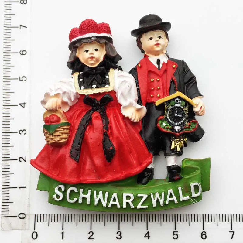 Germany Munchen 3D Fridge Magnets Tourism Souvenir Refrigerator Magnetic Sticker Collection Handicraft Gift