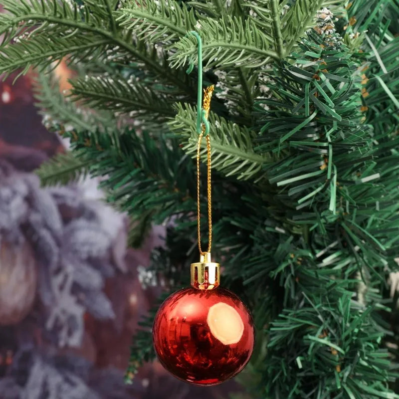 500/50Pcs Christmas Ornament Hanging Hooks Xmas Tree Pendant Hanger Bauble Ball S-Shaped Hook for New Year Home Party Decoration