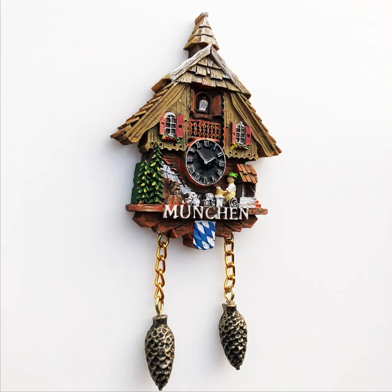 Germany Munchen 3D Fridge Magnets Tourism Souvenir Refrigerator Magnetic Sticker Collection Handicraft Gift