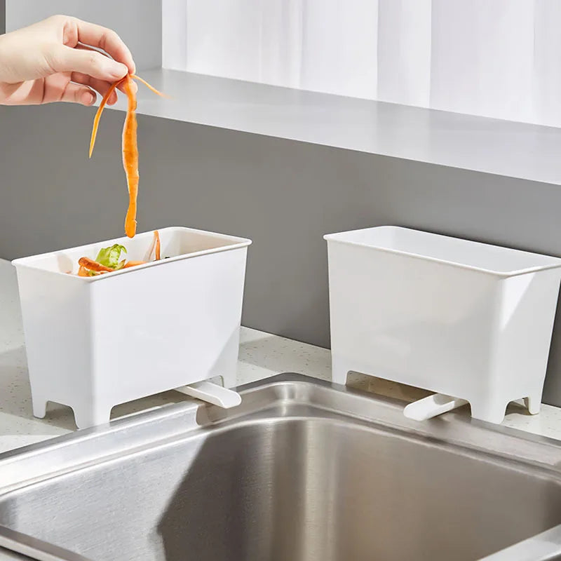 Kitchen Garbage Bin, Sink, Drain Garbage Bin, Sink Residue Filter Box, Household Drain Storage Rack, Household Kitchen Tools