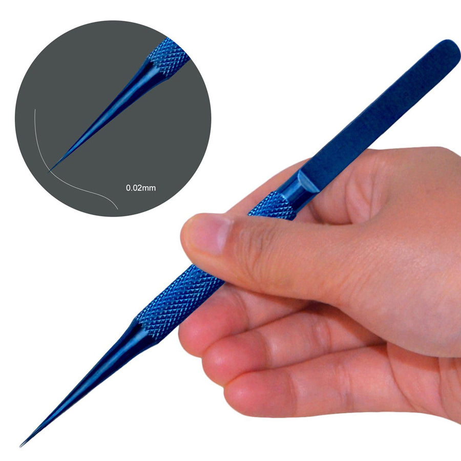 Precision Titanium Alloy Tweezers Professional Repair Fingerprint Fly Line Phone Motherboard Antimagnetic Electronics Forceps