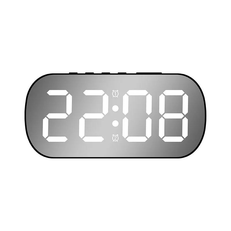 LED Digital Electronic Clock Simple Desktop Alarm Clock Living Room Bedroom Decoration Alarm Clock