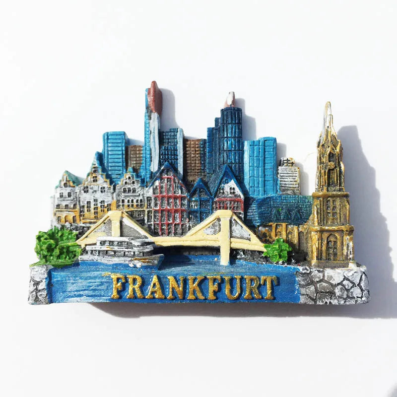Germany Munchen 3D Fridge Magnets Tourism Souvenir Refrigerator Magnetic Sticker Collection Handicraft Gift