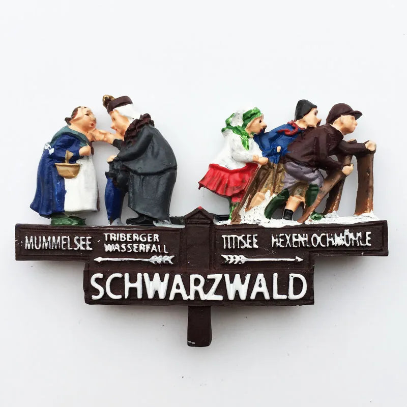 Germany Munchen 3D Fridge Magnets Tourism Souvenir Refrigerator Magnetic Sticker Collection Handicraft Gift