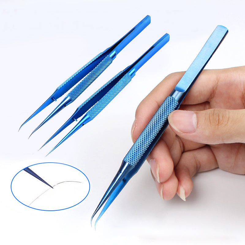 Precision Titanium Alloy Tweezers Professional Repair Fingerprint Fly Line Phone Motherboard Antimagnetic Electronics Forceps