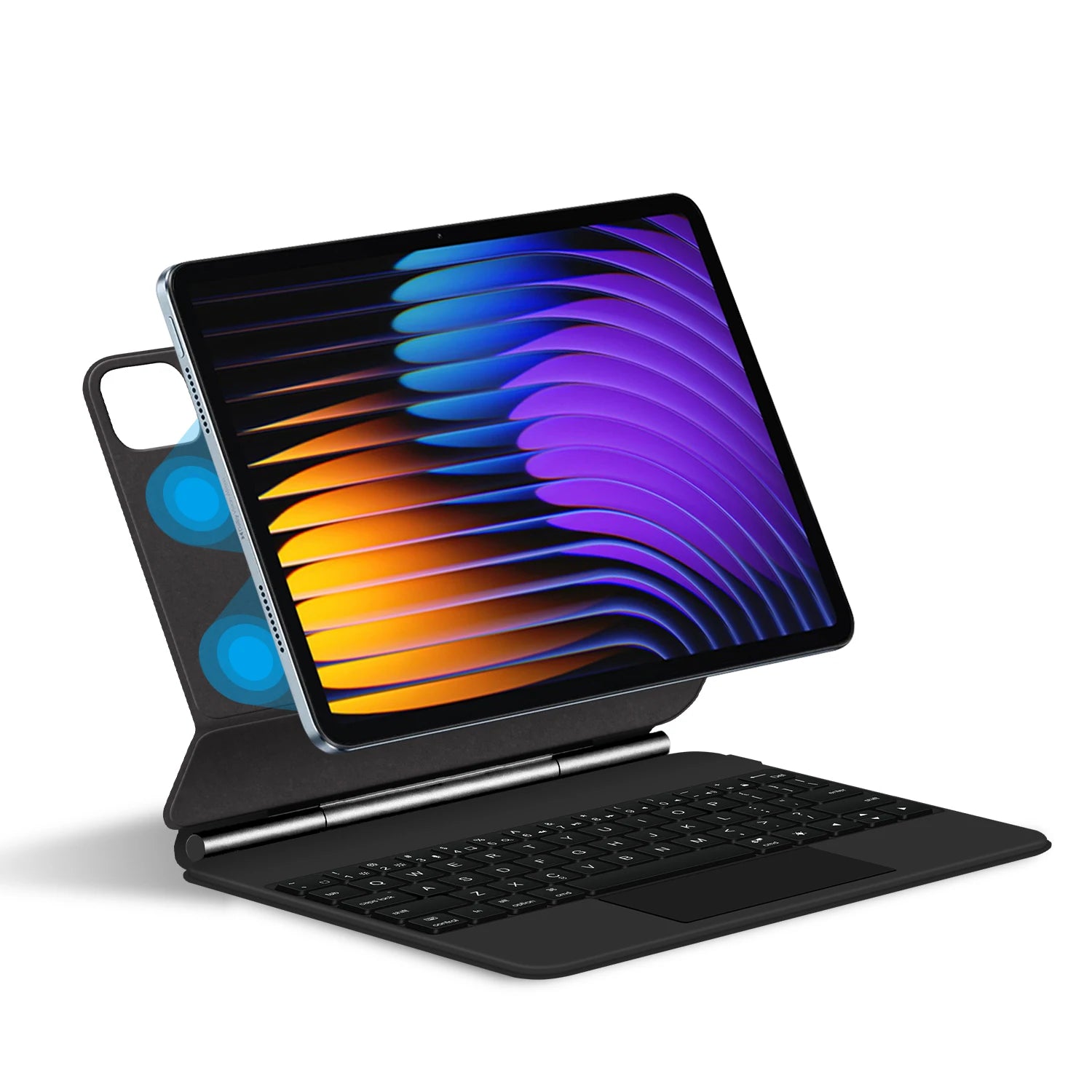 Magic Keyboard Folio For Xiaomi Pad 7 2024 Mi Pad 7 Pro 11.2" Tablet Smart Case Portuguese Spanish Korean French keyboard cover