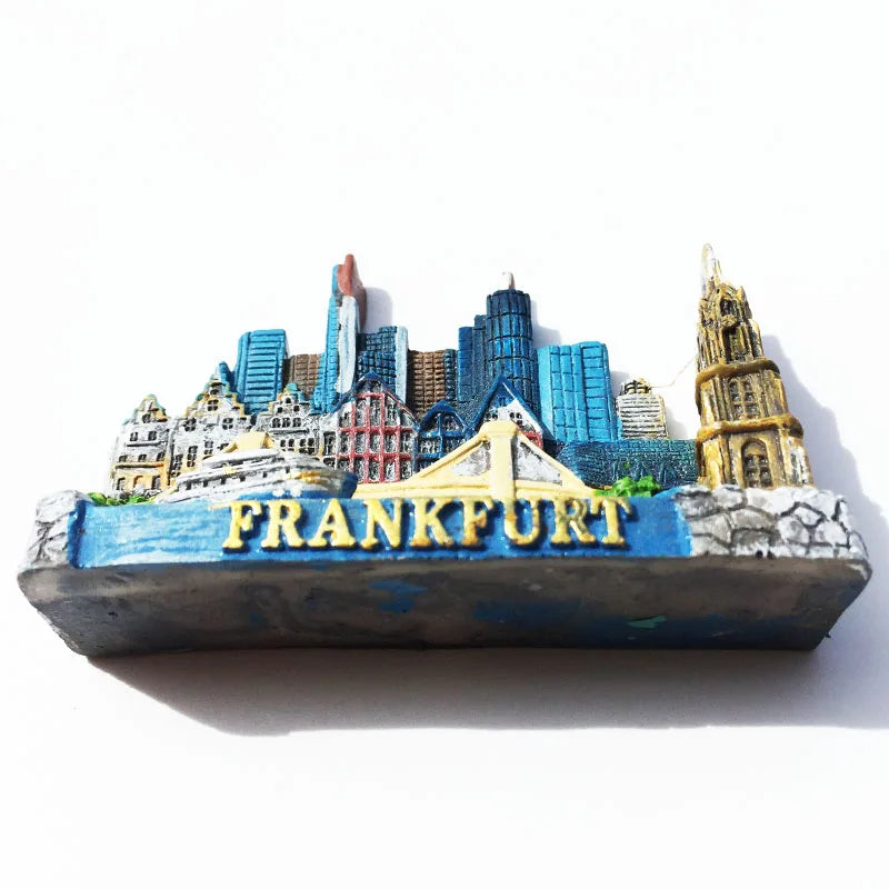 Germany Munchen 3D Fridge Magnets Tourism Souvenir Refrigerator Magnetic Sticker Collection Handicraft Gift