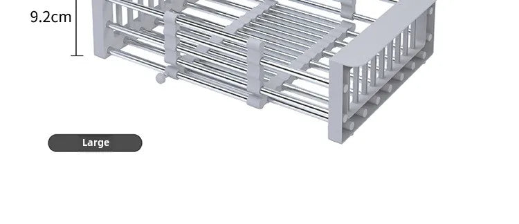 Kitchen sink retractable drainer sink drainer dish drainer basket Dish storage rack