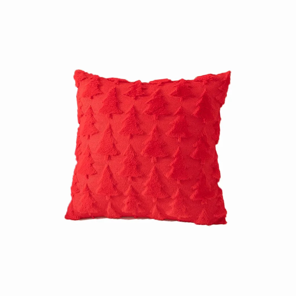 Runtow 45x45cm Christmas Tree Pattern Pillow Cases 2025 Merry Christmas Decor for Home Xmas Gifts New Year Sofa Decor Navidad