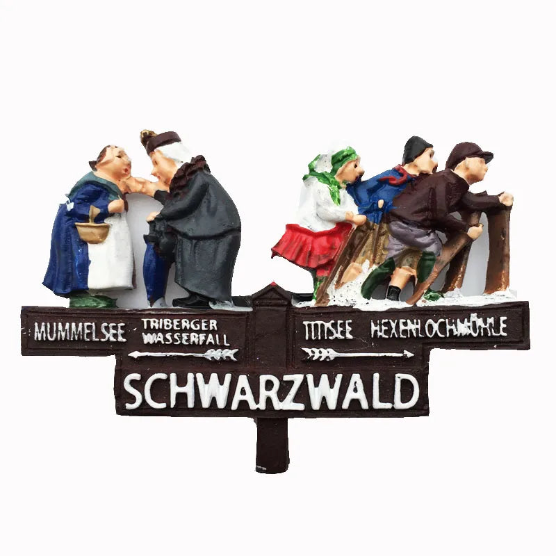 Germany Munchen 3D Fridge Magnets Tourism Souvenir Refrigerator Magnetic Sticker Collection Handicraft Gift
