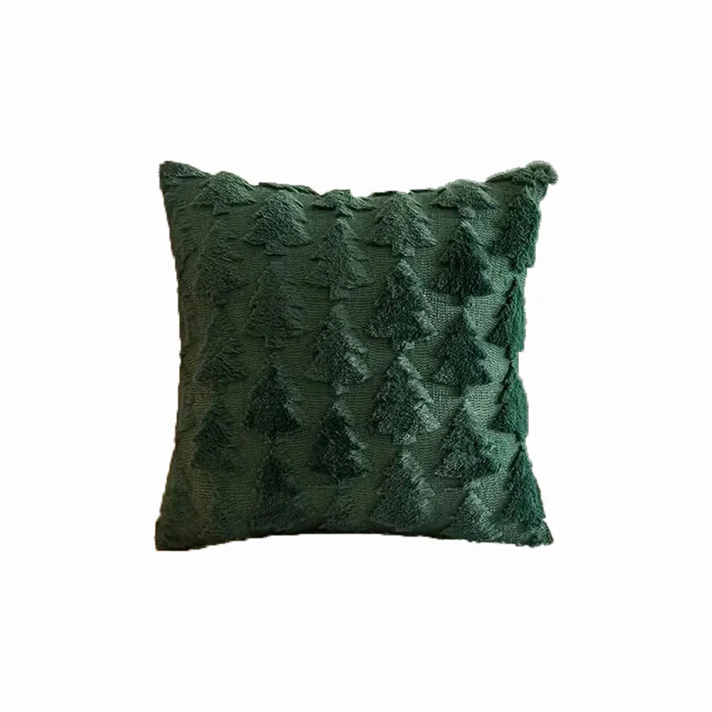 Runtow 45x45cm Christmas Tree Pattern Pillow Cases 2025 Merry Christmas Decor for Home Xmas Gifts New Year Sofa Decor Navidad