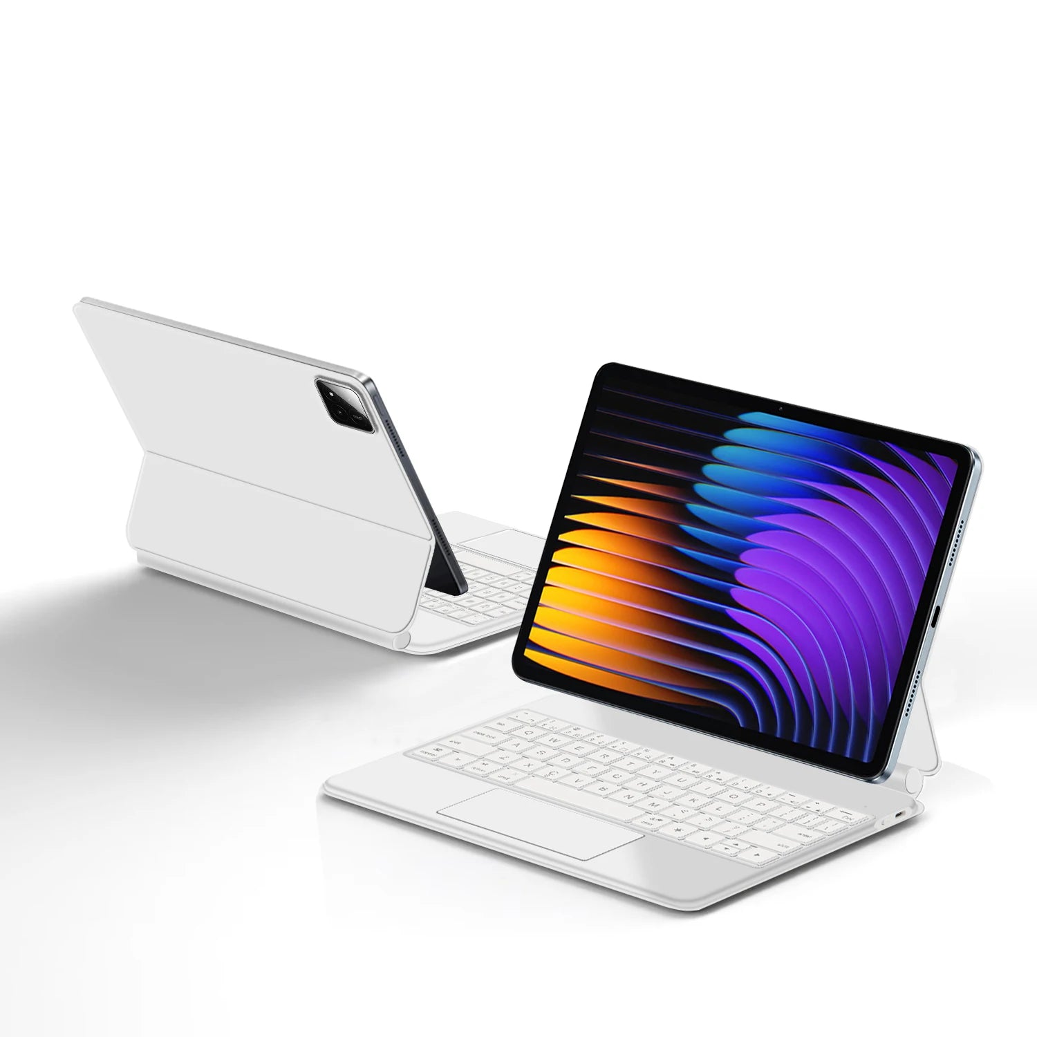 Magic Keyboard Folio For Xiaomi Pad 7 2024 Mi Pad 7 Pro 11.2" Tablet Smart Case Portuguese Spanish Korean French keyboard cover