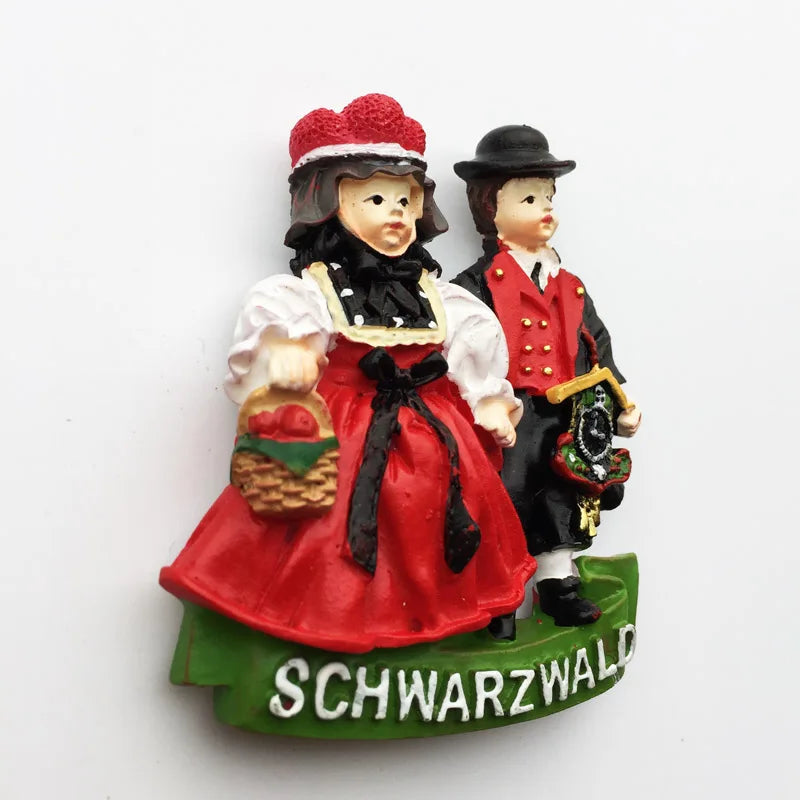Germany Munchen 3D Fridge Magnets Tourism Souvenir Refrigerator Magnetic Sticker Collection Handicraft Gift