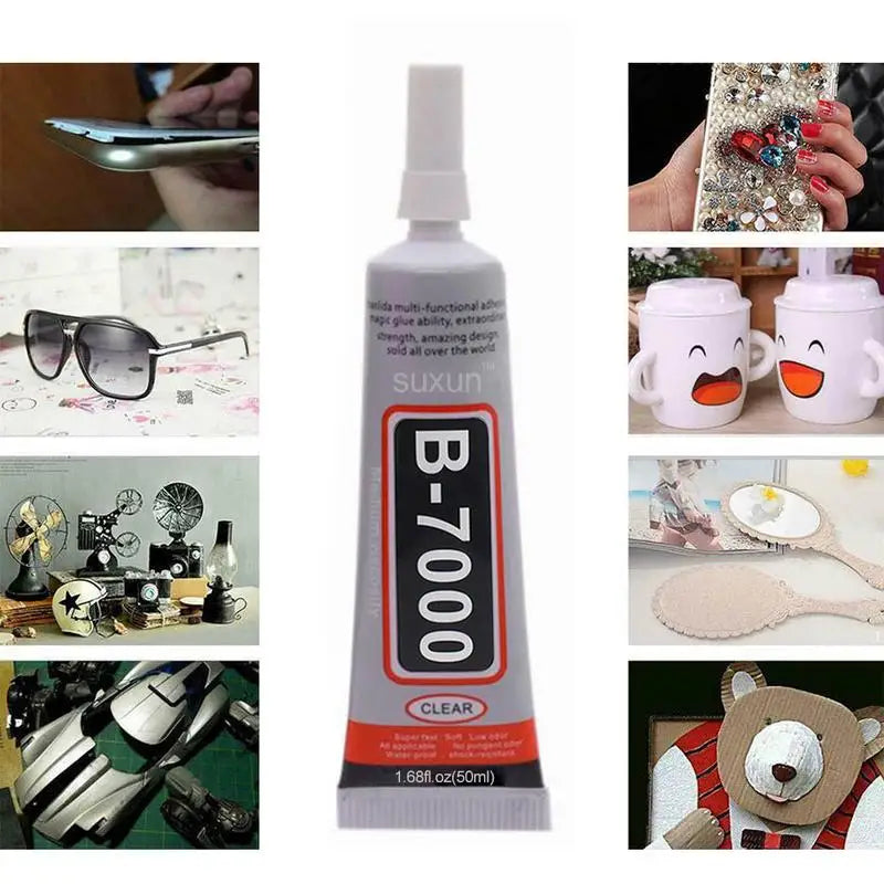 1/3Pcs B7000 Strength Glue Multipurpose Industrial Adhesive For Jewellery Crafts Crystal Display Jewelry Rhinestone Super Glue