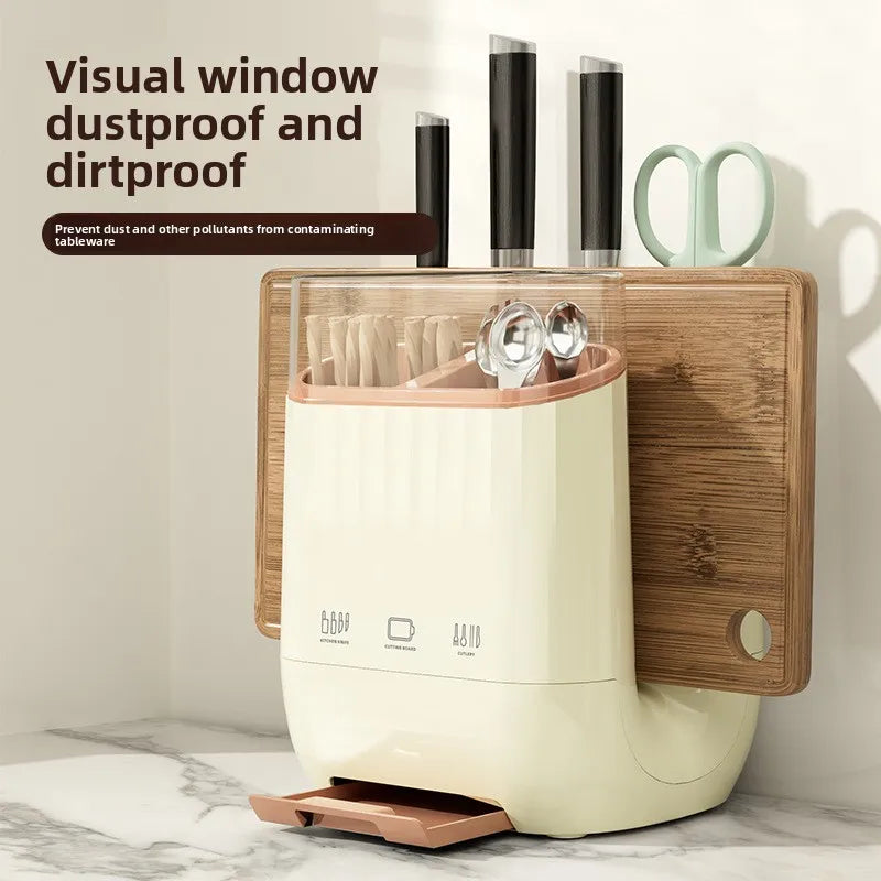 Kitchen Knife Holder, Storage Rack, Household Vegetable Board Storage Rack, Countertop Drain, Chopstick Holder, Cutting Board