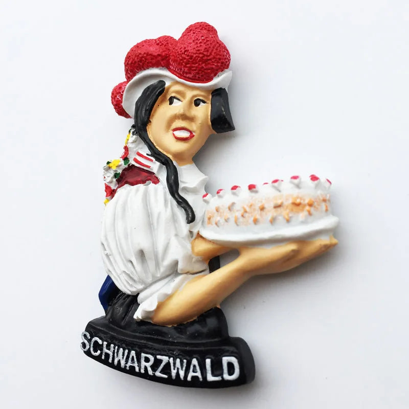 Germany Munchen 3D Fridge Magnets Tourism Souvenir Refrigerator Magnetic Sticker Collection Handicraft Gift