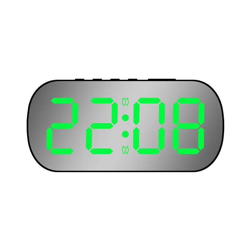 LED Digital Electronic Clock Simple Desktop Alarm Clock Living Room Bedroom Decoration Alarm Clock