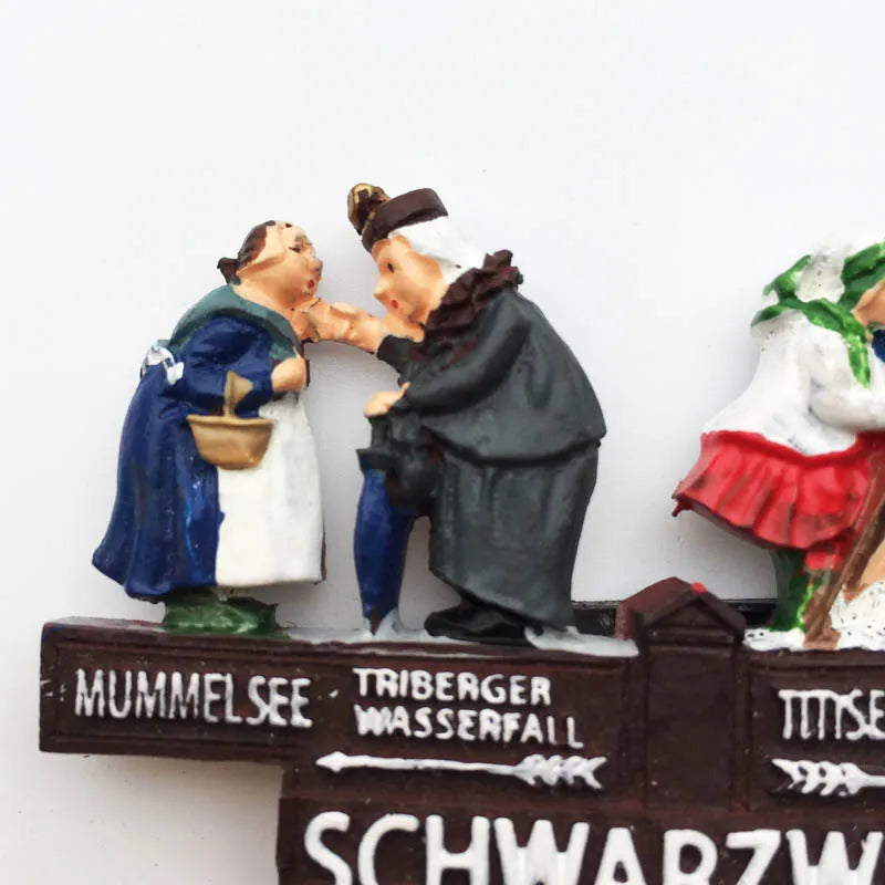 Germany Munchen 3D Fridge Magnets Tourism Souvenir Refrigerator Magnetic Sticker Collection Handicraft Gift