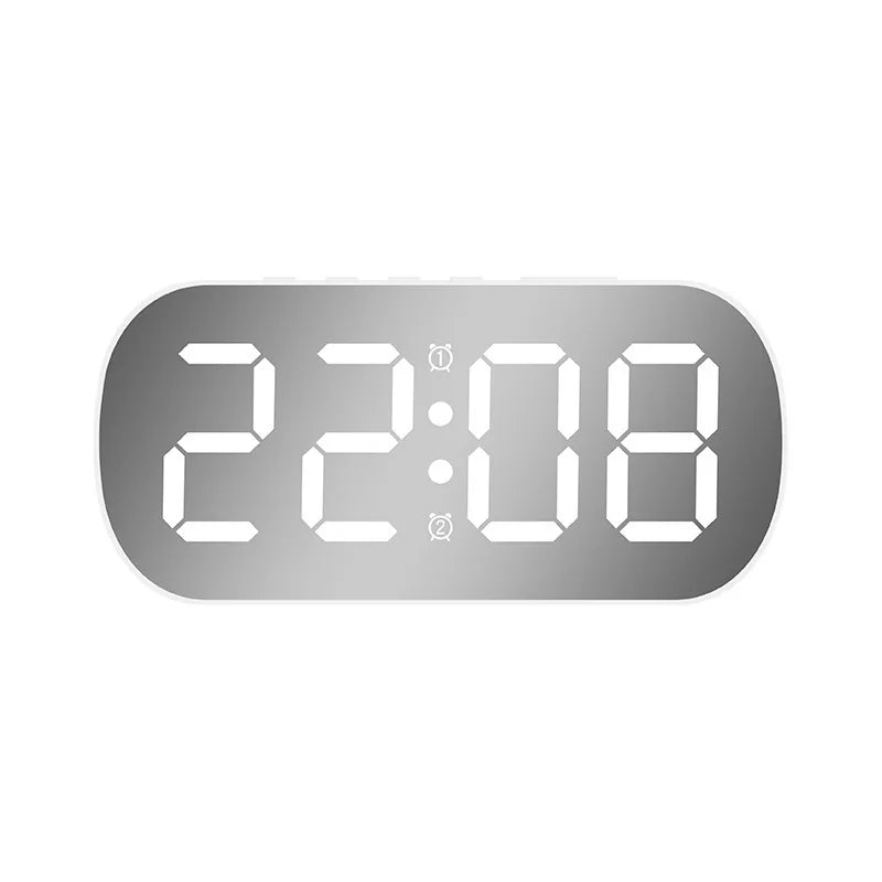 LED Digital Electronic Clock Simple Desktop Alarm Clock Living Room Bedroom Decoration Alarm Clock