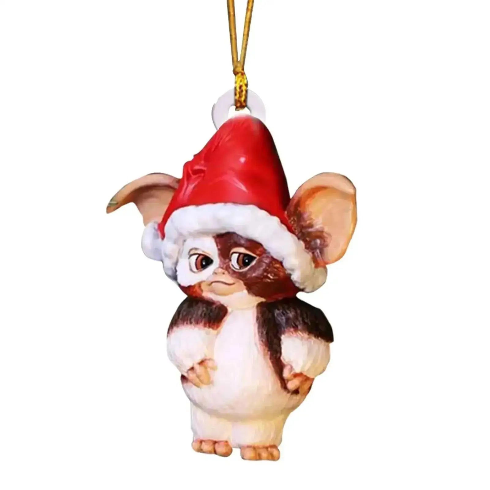 Xmas Gremlins Santa Hat Socks Dog Honeycomb Ball Christmas Tree Pendant Christmas Party Decorations Children Christmas Gift