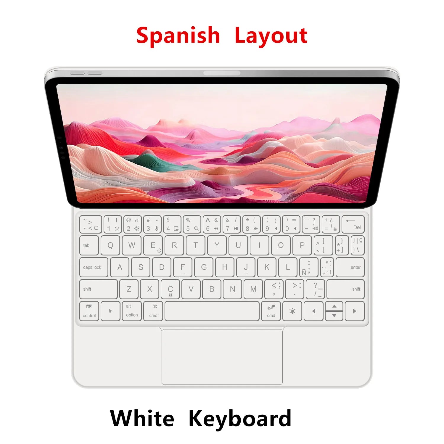 Magic Keyboard Folio For Xiaomi Pad 7 2024 Mi Pad 7 Pro 11.2" Tablet Smart Case Portuguese Spanish Korean French keyboard cover
