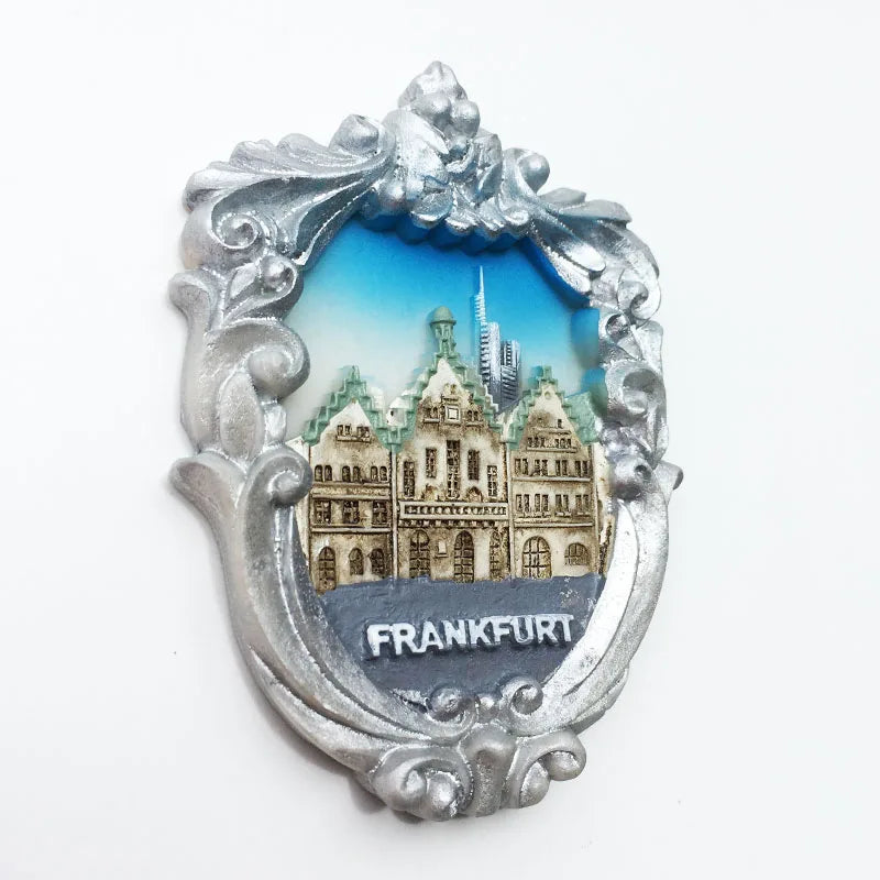 Germany Munchen 3D Fridge Magnets Tourism Souvenir Refrigerator Magnetic Sticker Collection Handicraft Gift