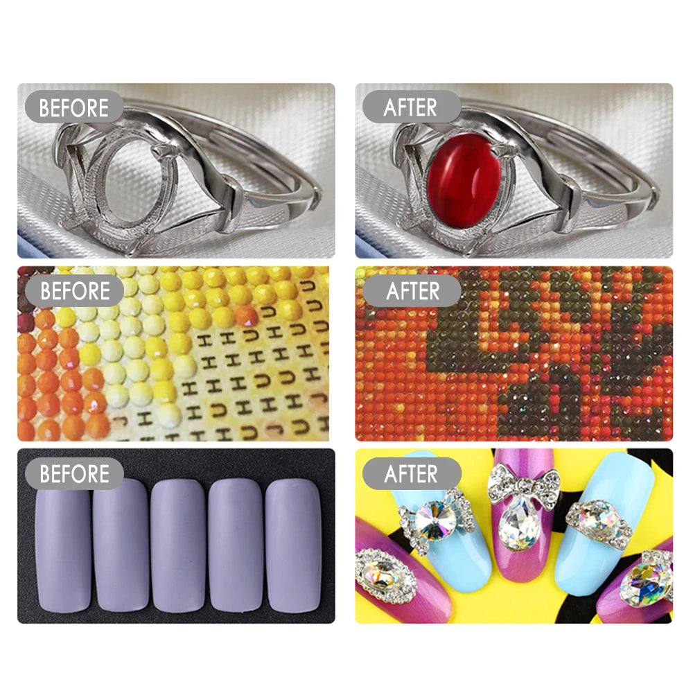 1/3Pcs B7000 Strength Glue Multipurpose Industrial Adhesive For Jewellery Crafts Crystal Display Jewelry Rhinestone Super Glue