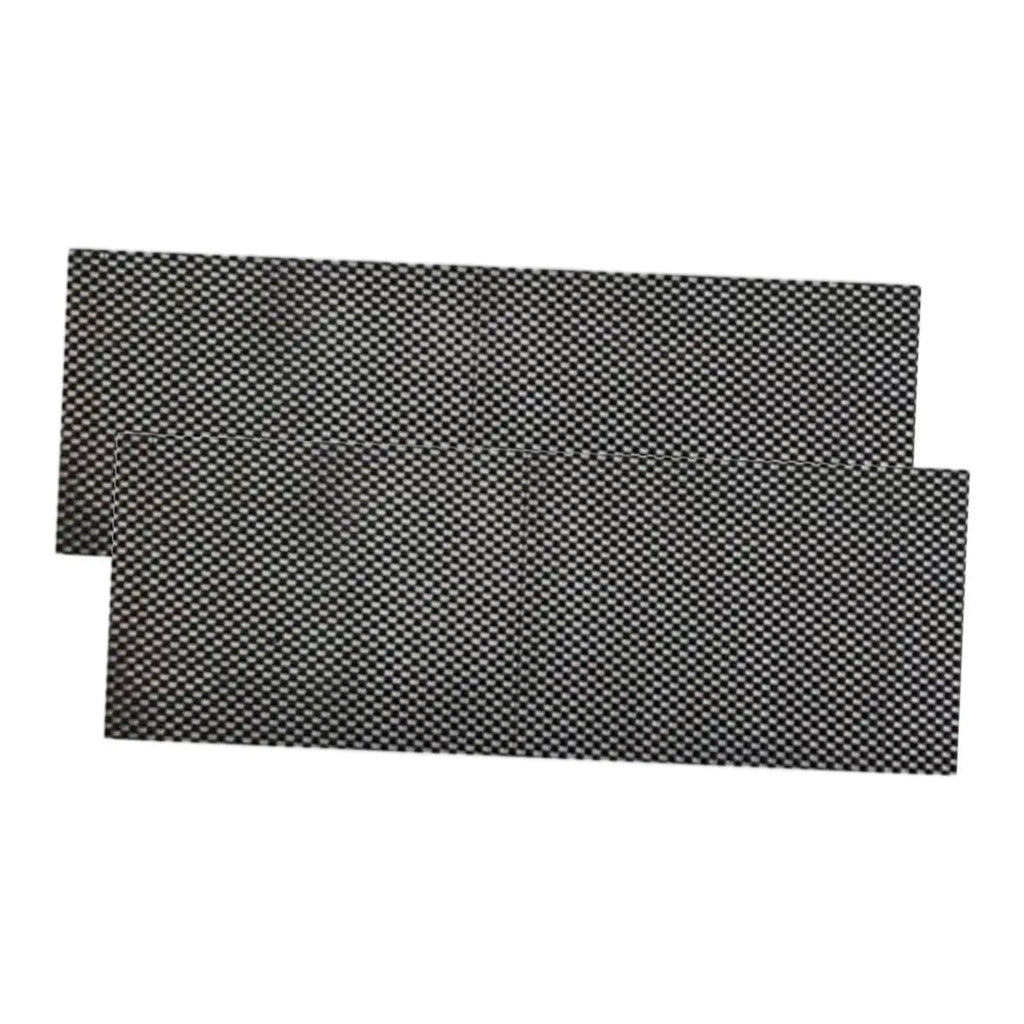 2 Pieces Pilates Nonslip Mat 25cmx60cm Multifunctional Gripper Mat Anti Skid for