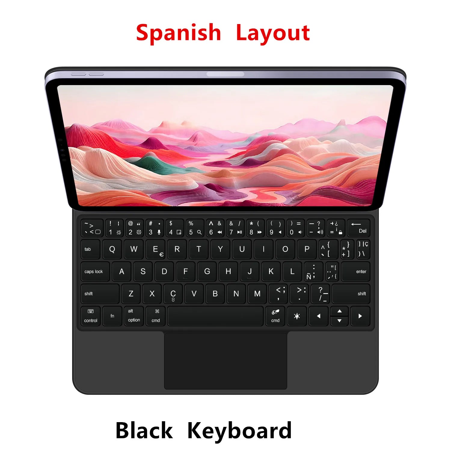 Magic Keyboard Folio For Xiaomi Pad 7 2024 Mi Pad 7 Pro 11.2" Tablet Smart Case Portuguese Spanish Korean French keyboard cover